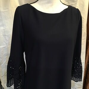 Eliza J Dress navy blue